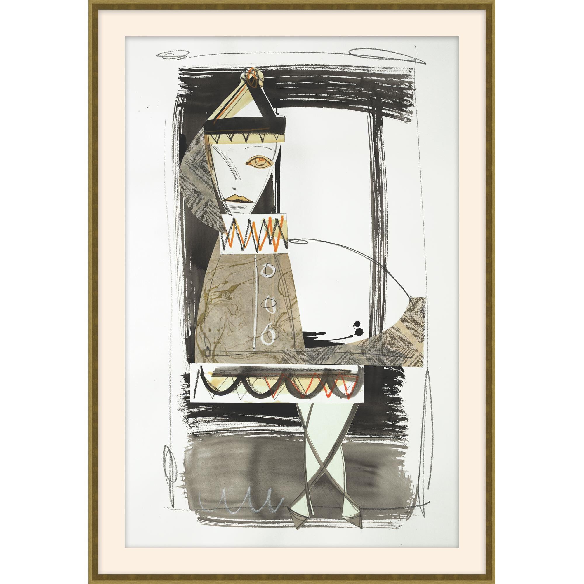 Shown in Brown and Gold finish