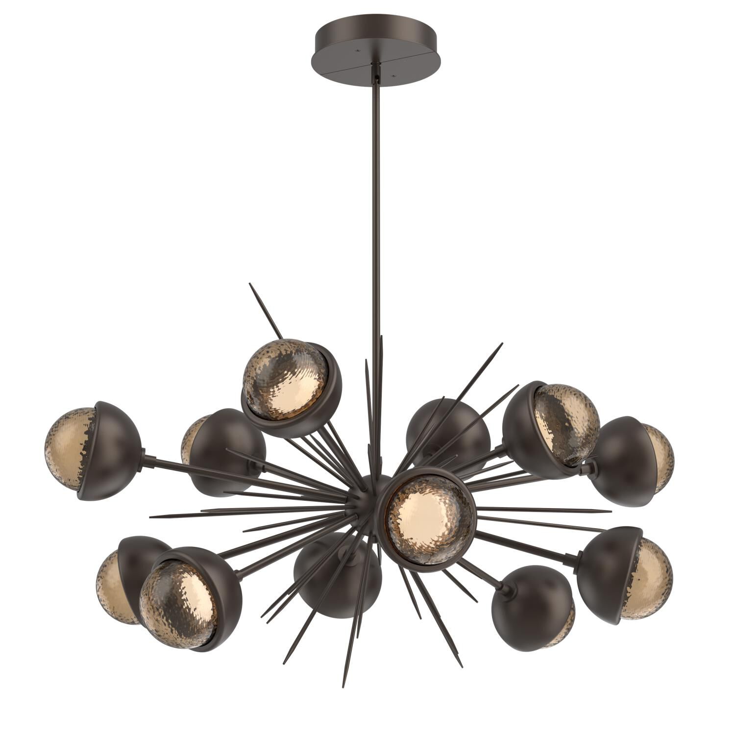 Shown in Flat Bronze finish and Bronze glass and Metal Shade Matching Finish accent