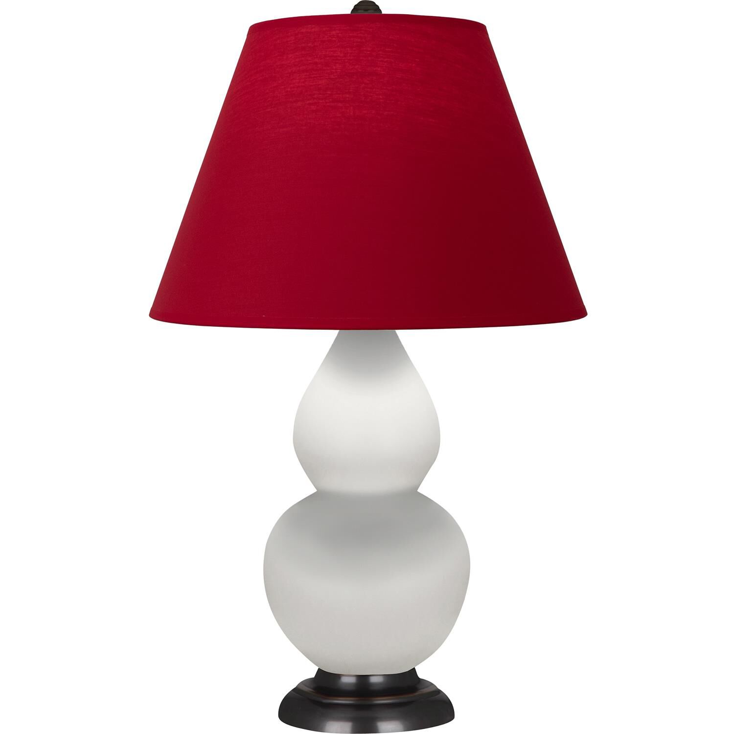 Shown in Matte Daisy finish and Rose Red with Ink Black Lining shade and Deep Patina Bronze accent