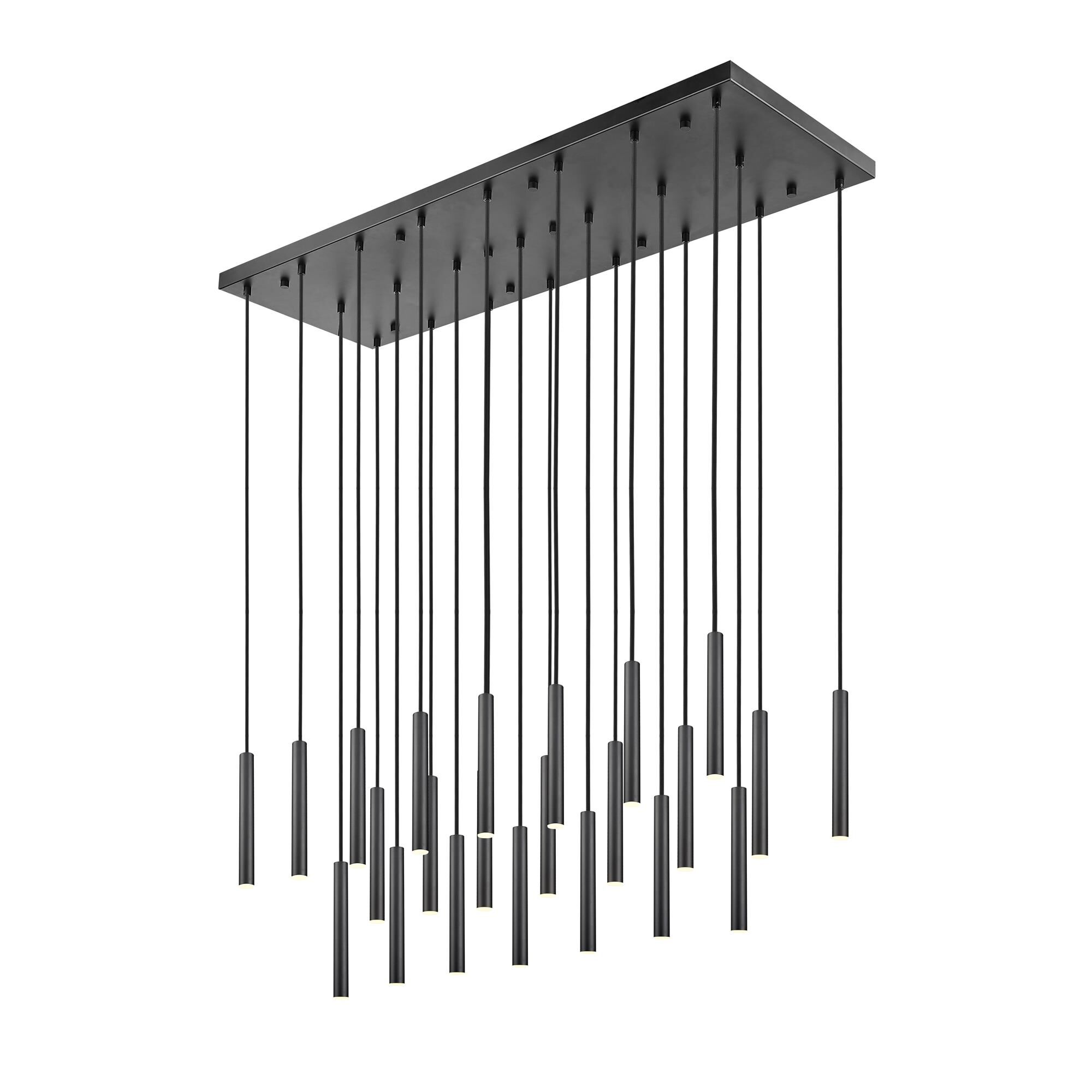 Shown in Matte Black finish and Matte Black glass and Matte Black shade