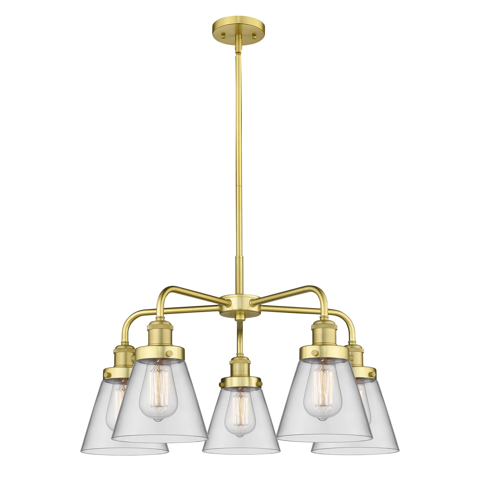 Bruno Marashlian Cone 24 Inch Chandelier by Innovations Lighting