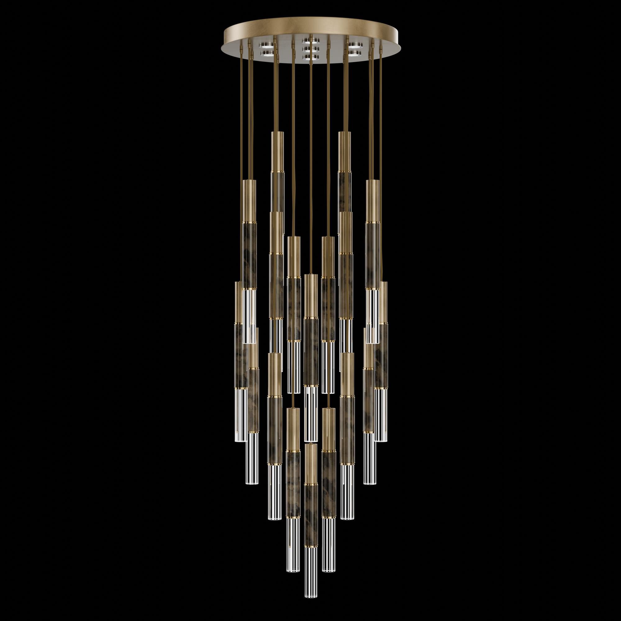 Antonia Antonia 31 Inch Multi Light Pendant by Fine Art Handcrafted Lighting