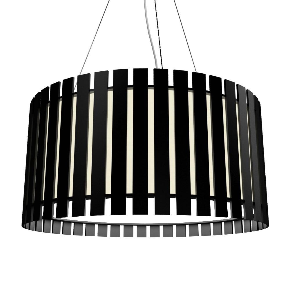 Slatted Large Pendant by Accord Lighting