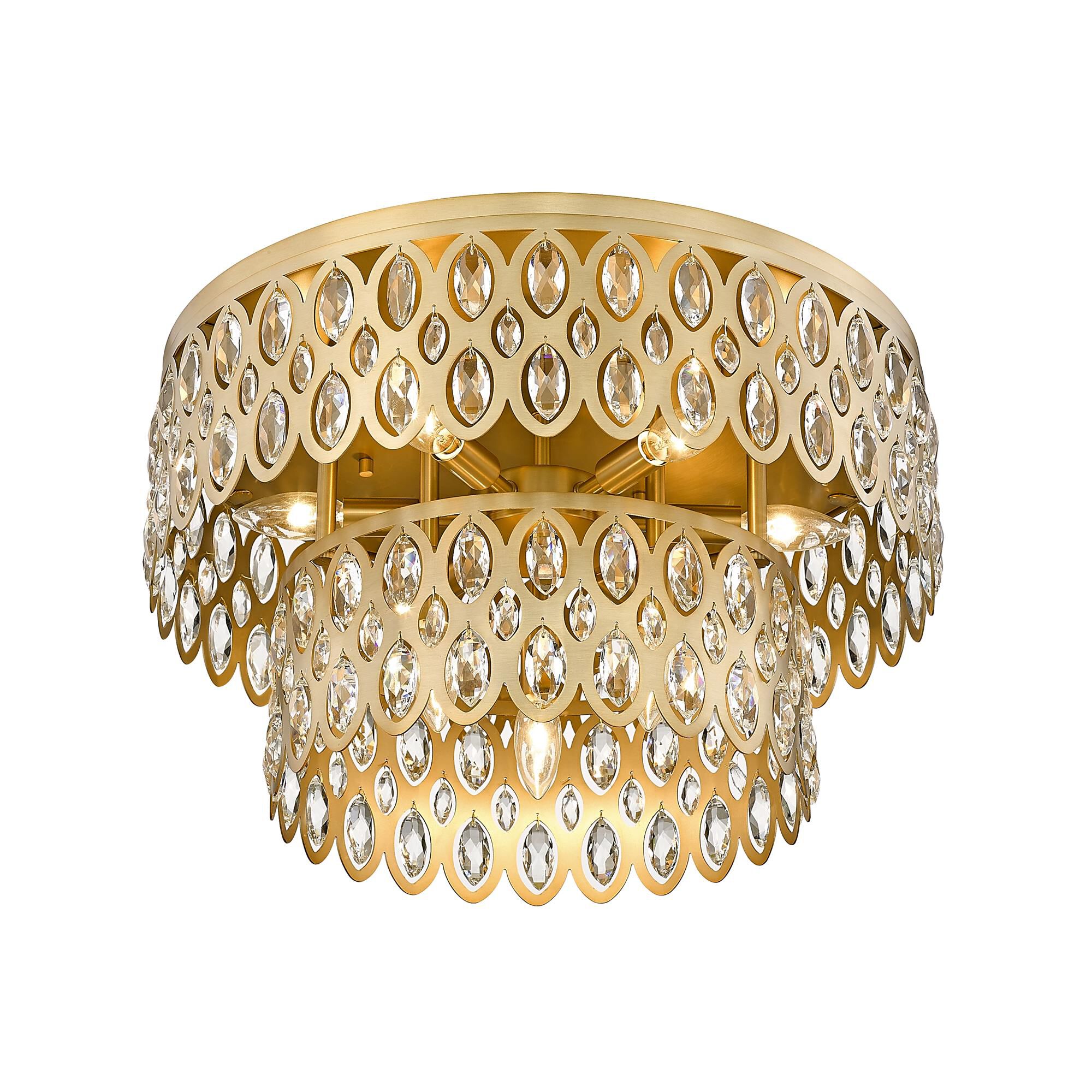 Dealey 20 Inch 9 Light Flush Mount by Z-Lite