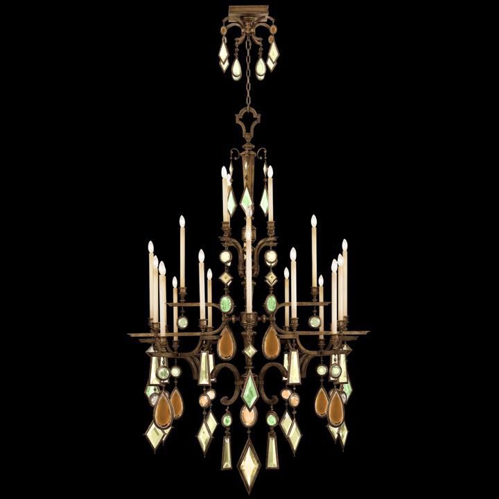 Encased Gems 53 Inch Chandelier by Fine Art Handcrafted Lighting