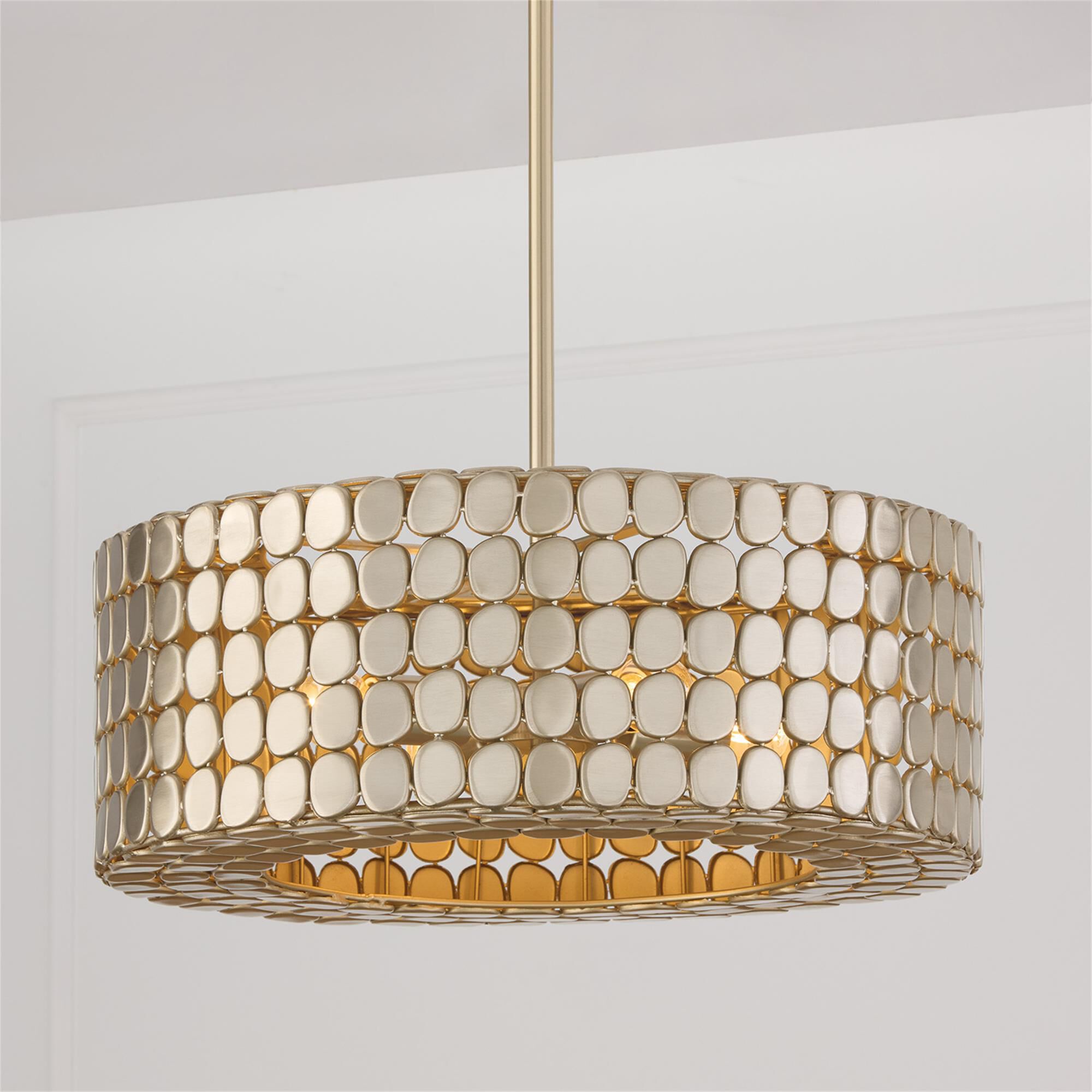 Shown in Champagne Brass finish