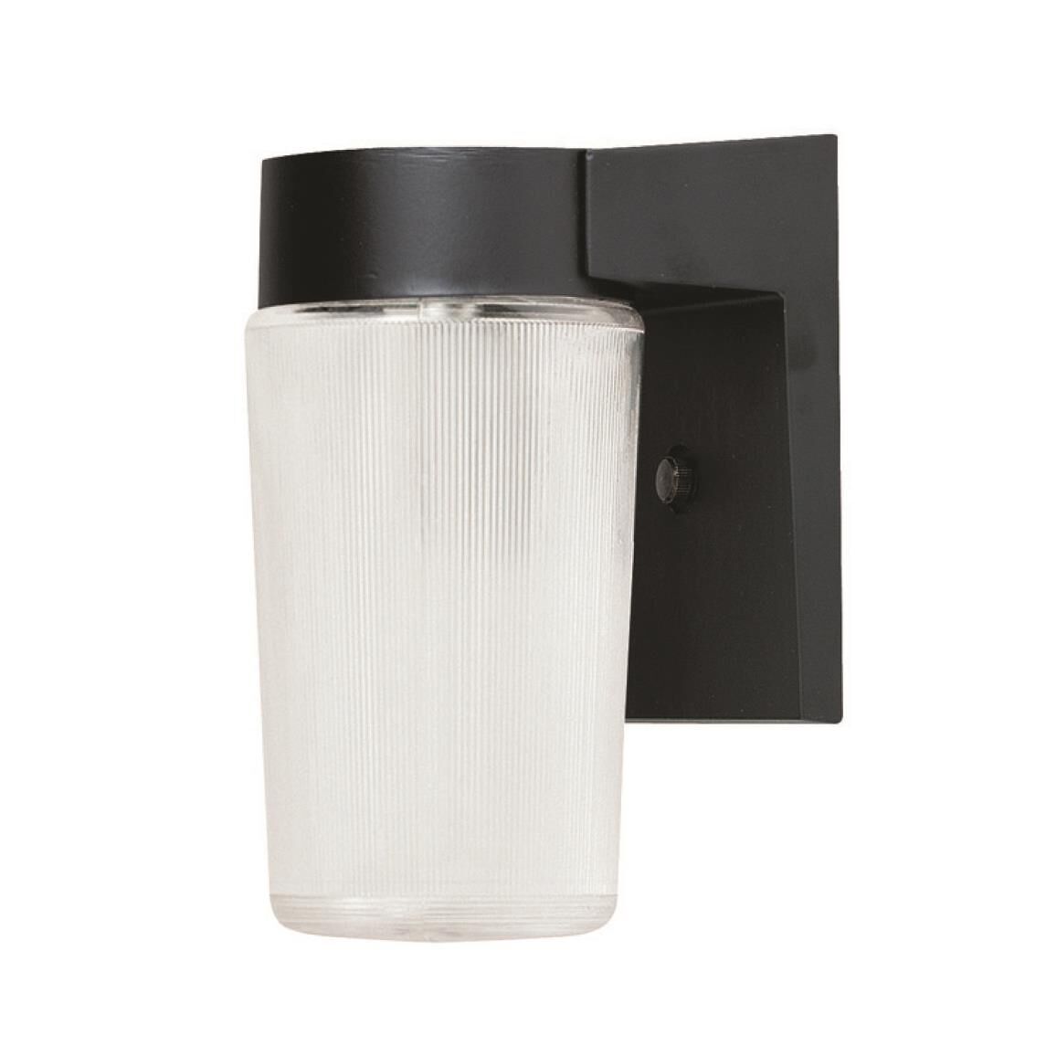 Shown in Black finish and Clear Prismatic Acrylic glass and No Accent accent