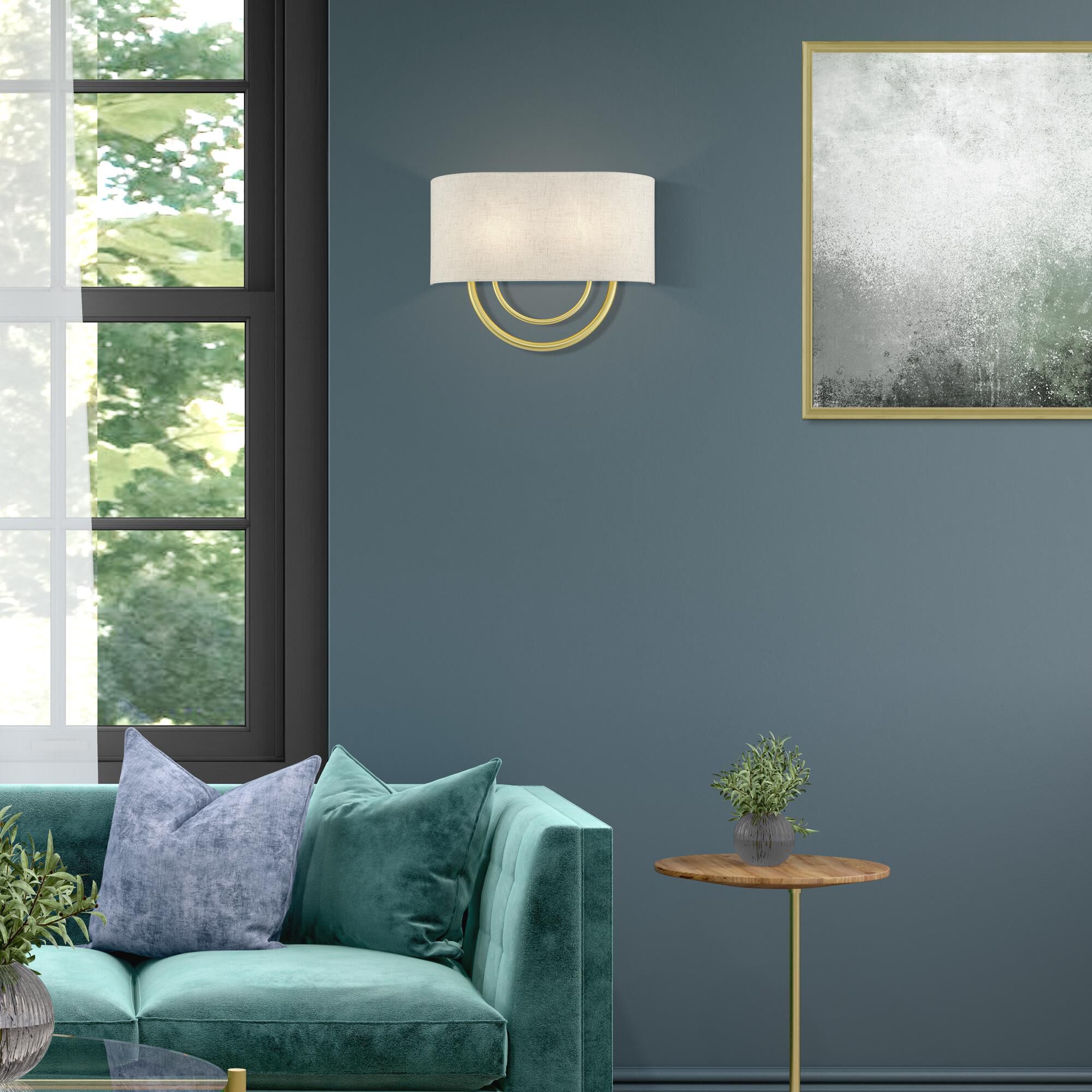 Stratton 15 Inch Wall Sconce by Livex Lighting