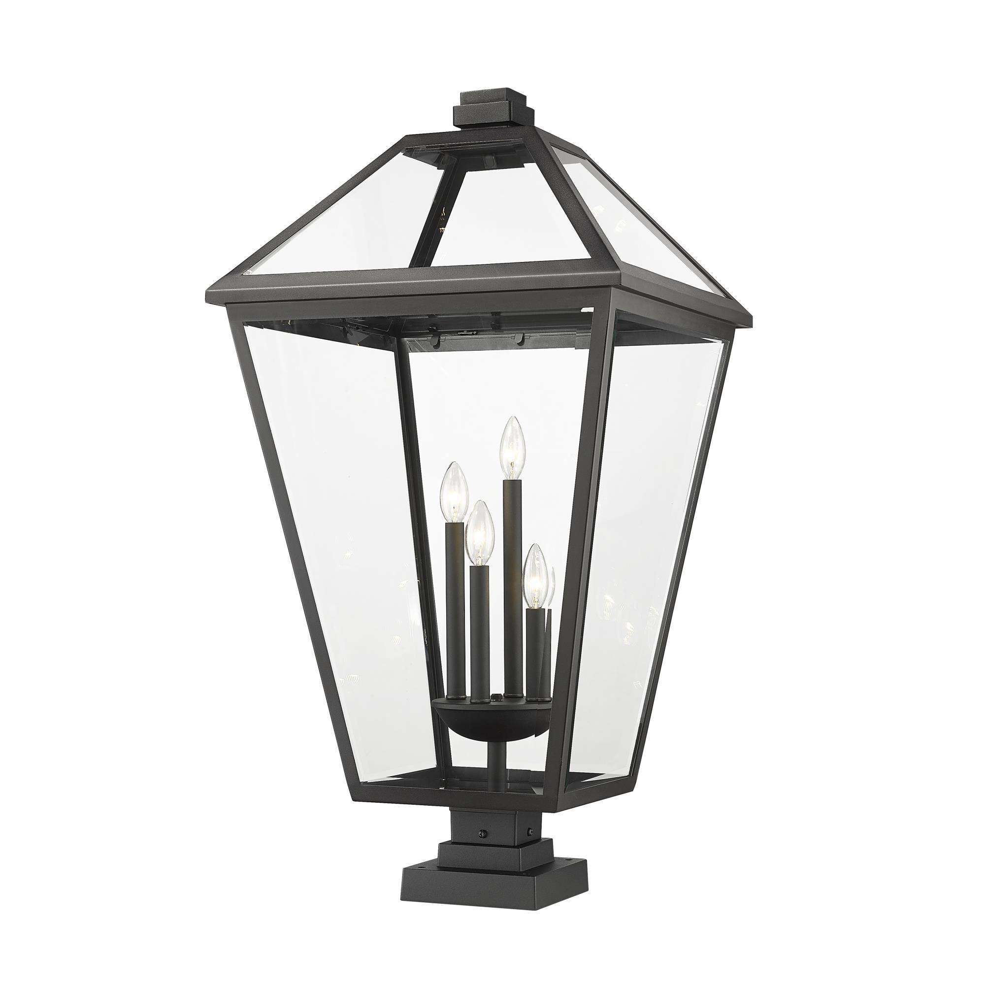 Talbot 36 Inch Tall 4 Light Outdoor Pier Lamp by Z-Lite