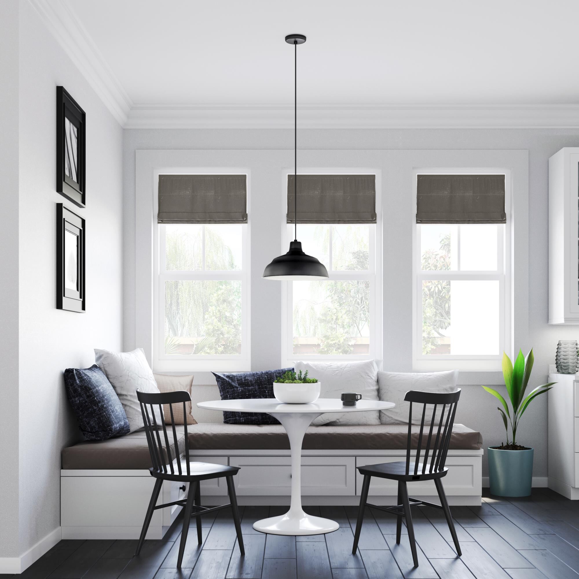 Shown in Satin Black finish