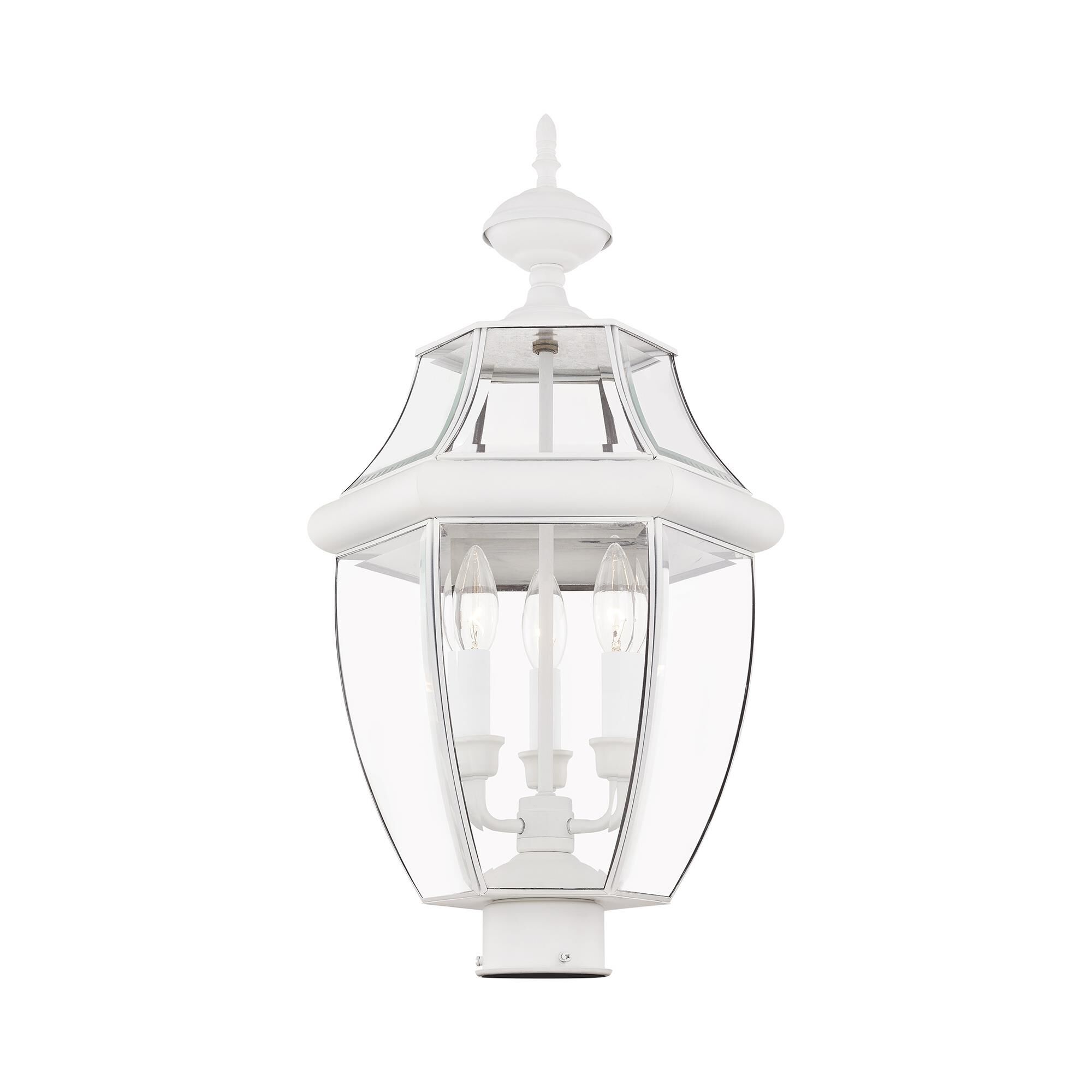 Monterey 23 Inch Tall 3 Light Outdoor Post Lamp by Livex Lighting