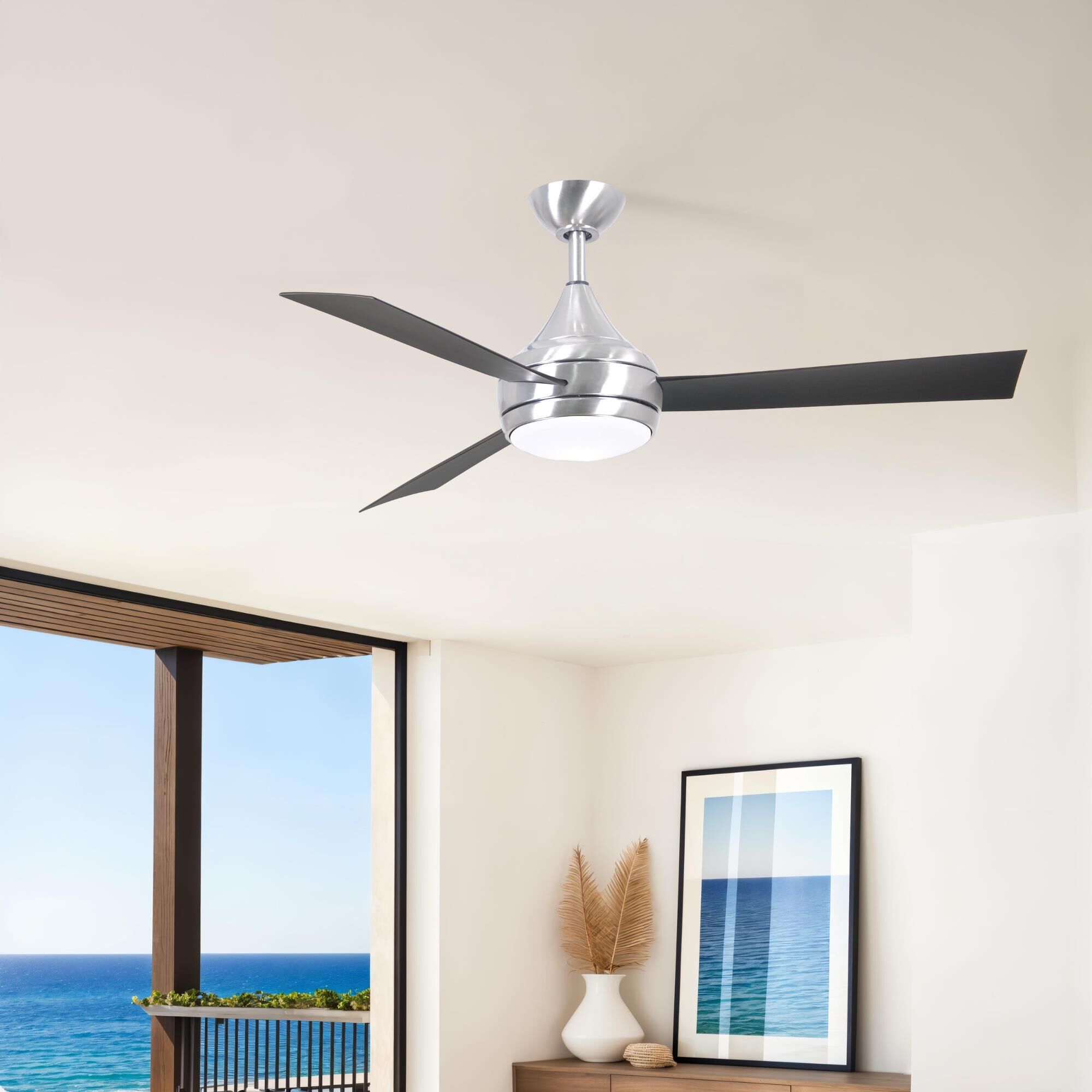 Shown in Brushed Stainless finish