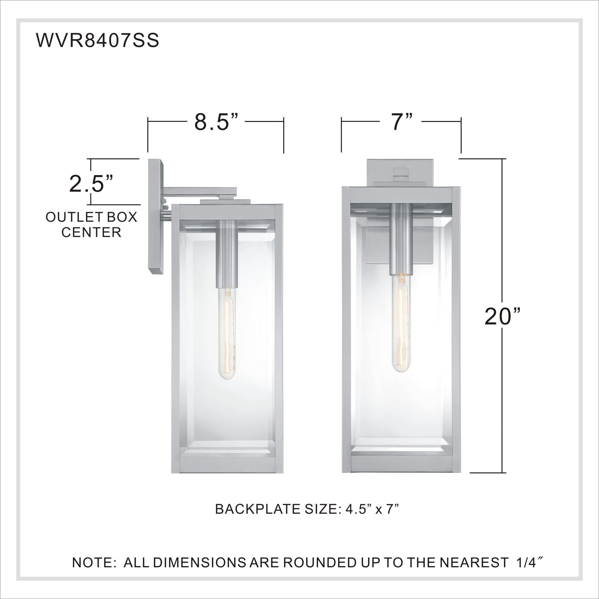 Shown with Clear Beveled glass