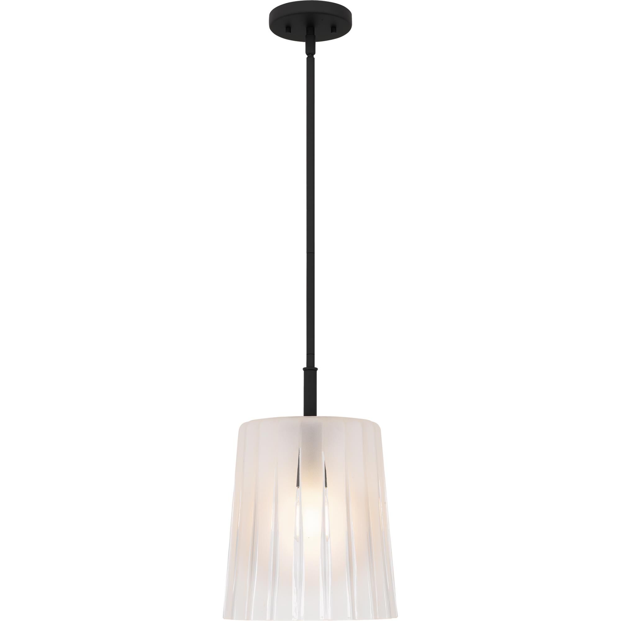 Gray 10 Inch Mini Pendant by Quoizel