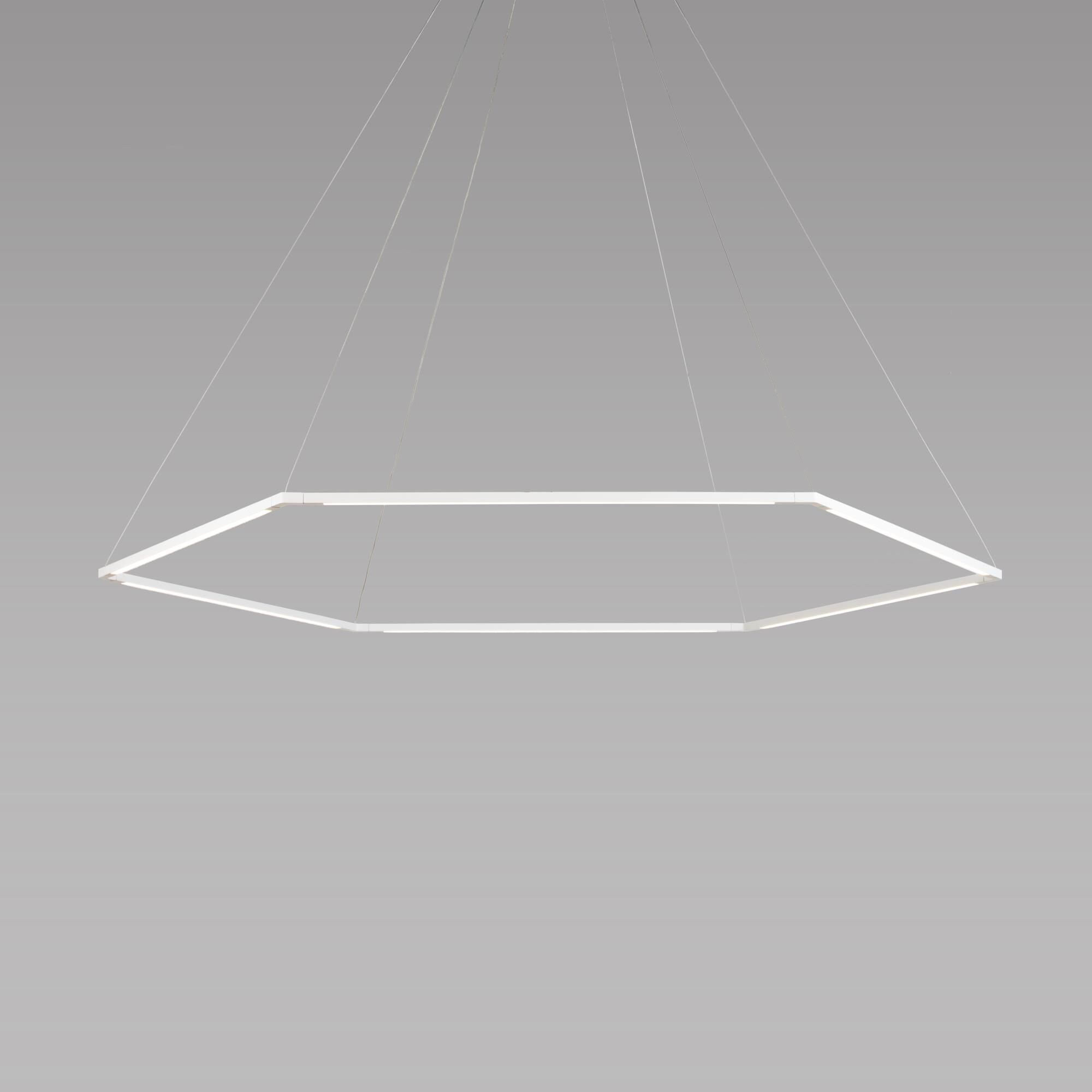 Kenneth Ng, Edmund Ng Z-Bar Pendant 51 Inch LED Large Pendant by Koncept