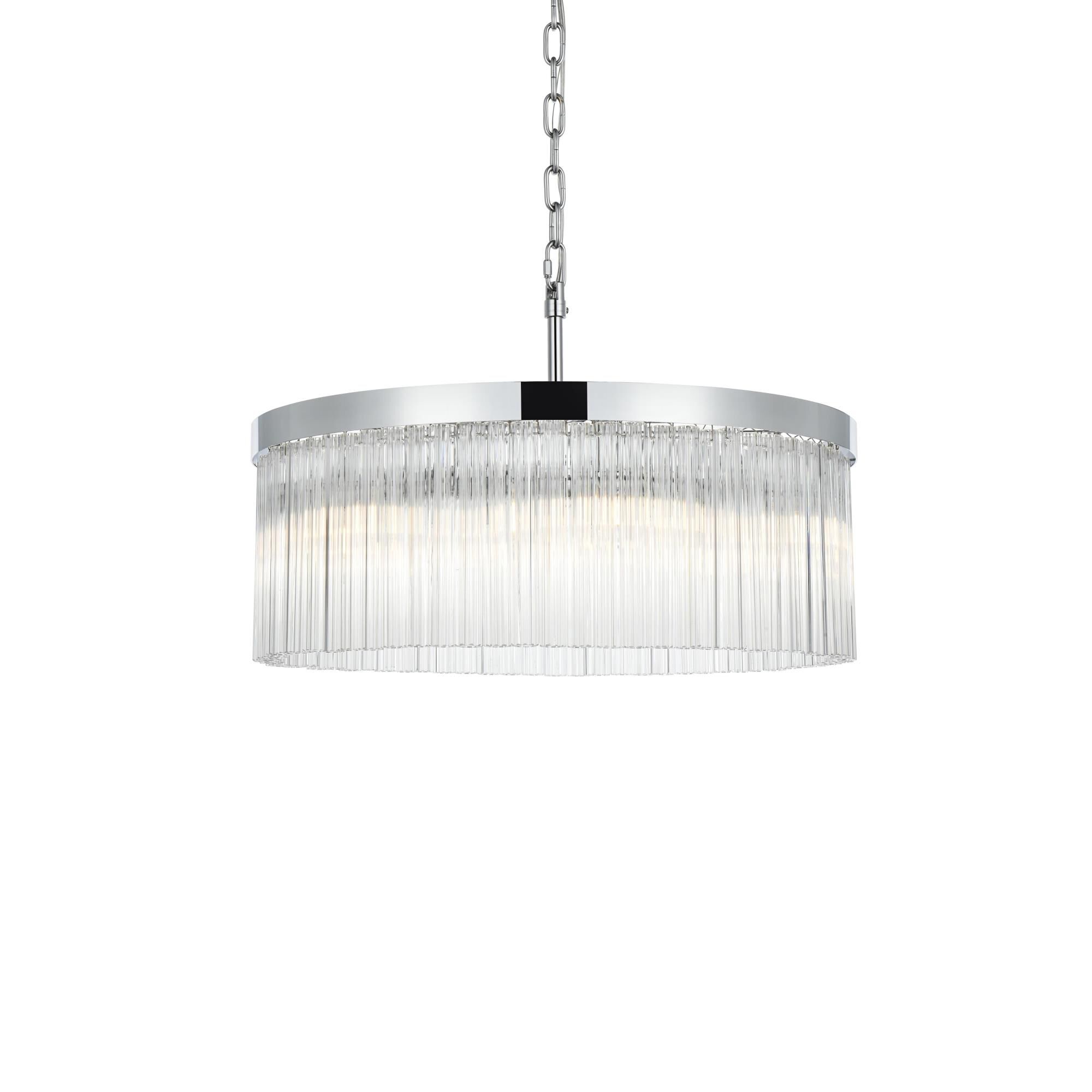 Harlow 24 Inch Chandelier by Elegant Lighting
