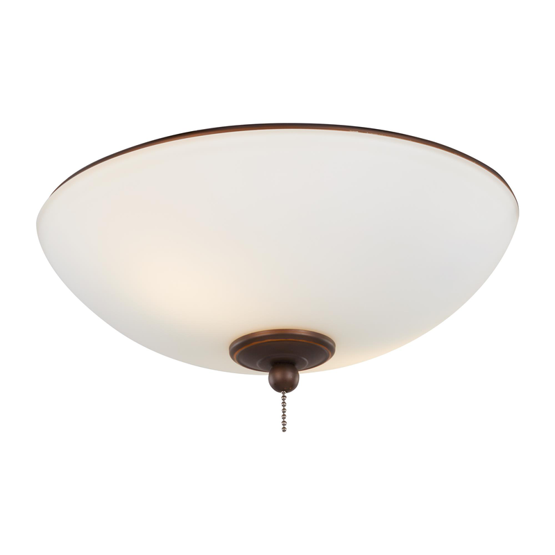 4 Inch 2 Light Fan Light Kit by Visual Comfort Fan