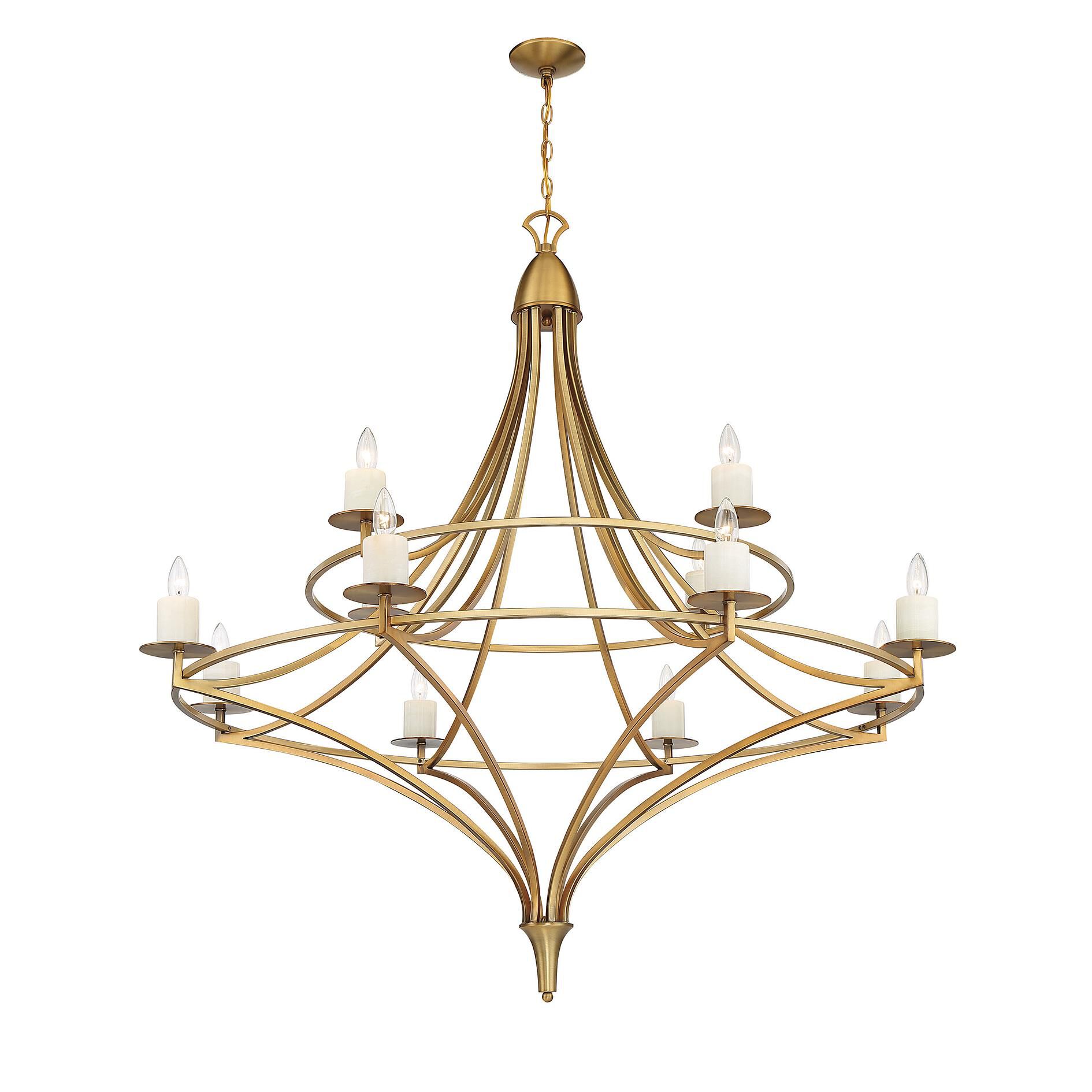 Shown in Warm Brass finish