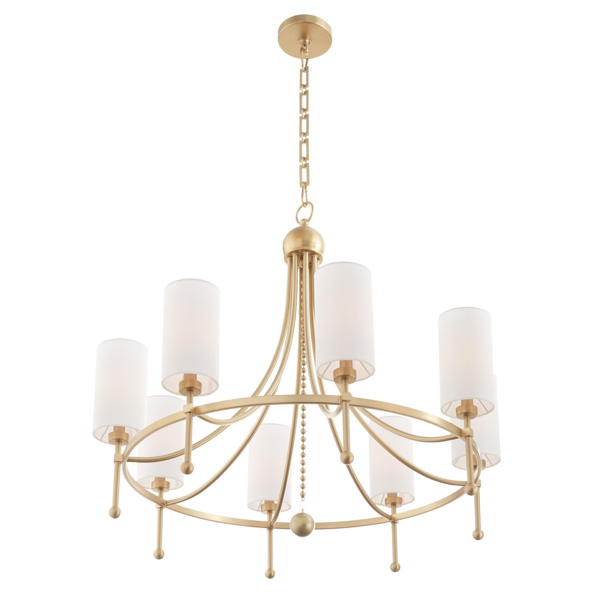 Lee Boulevard 32 Inch Chandelier by Quorum International