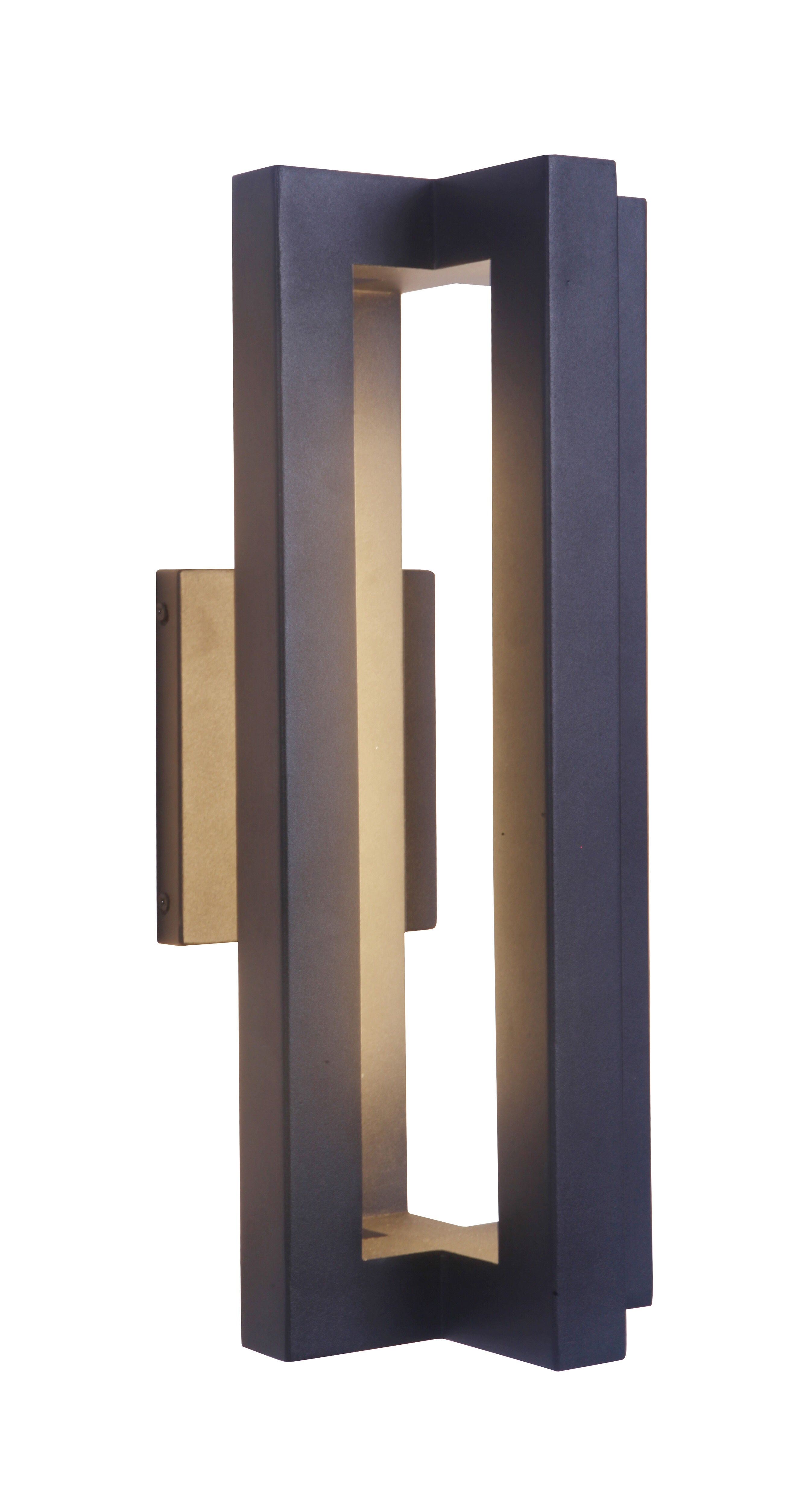 Kai 18 Inch Tall 3 Light LED Outdoor Wall Light by Craftmade