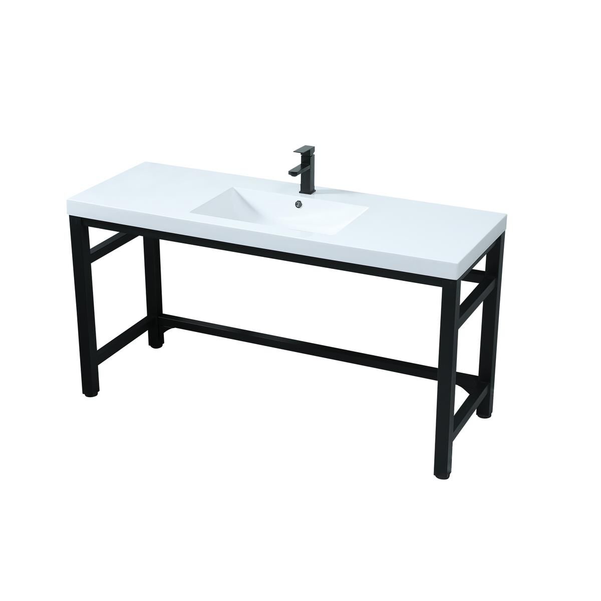 Raya 60 Inch Bath Vanity by Elegant Decor