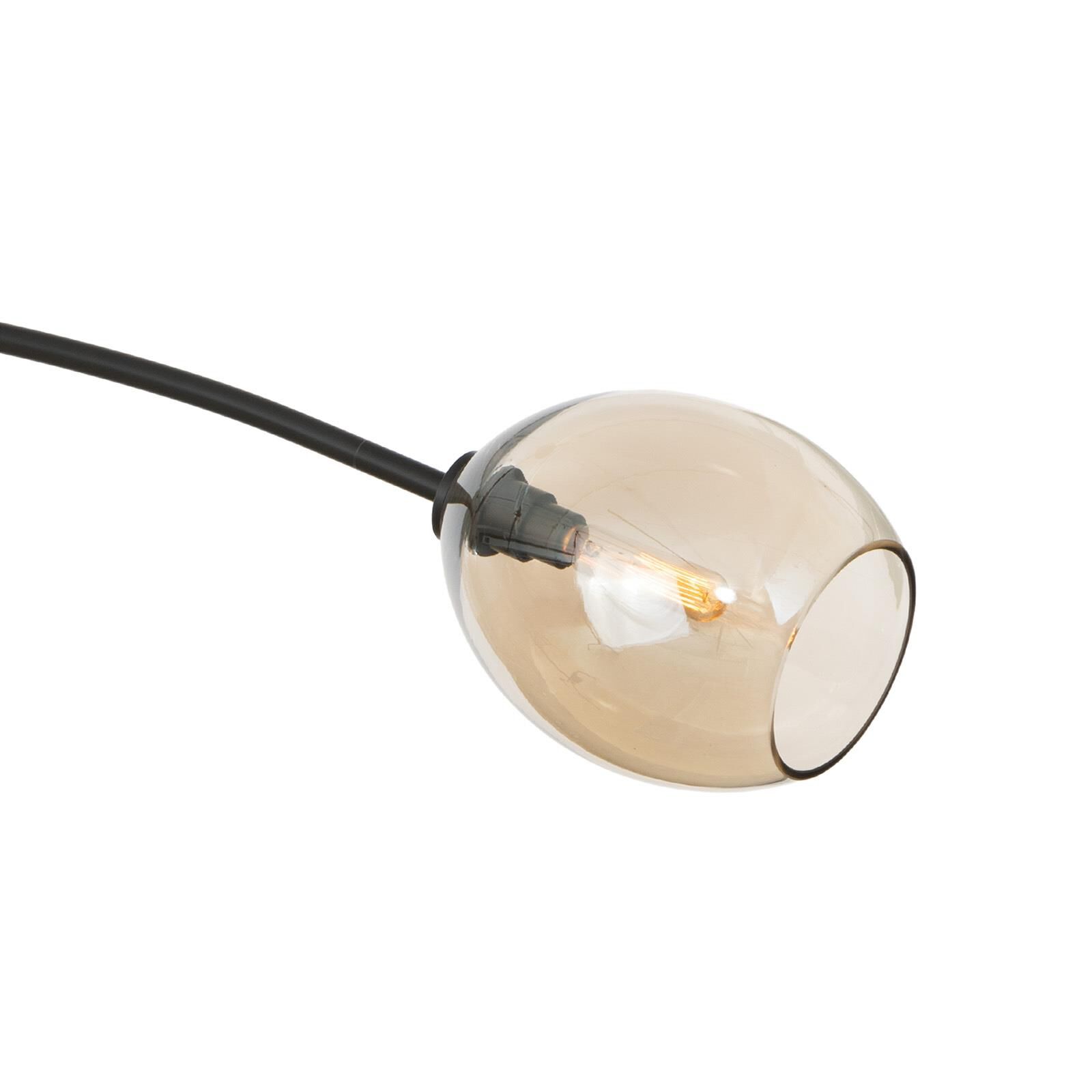 Shown in Oil Rubbed Bronze finish and Glass shade