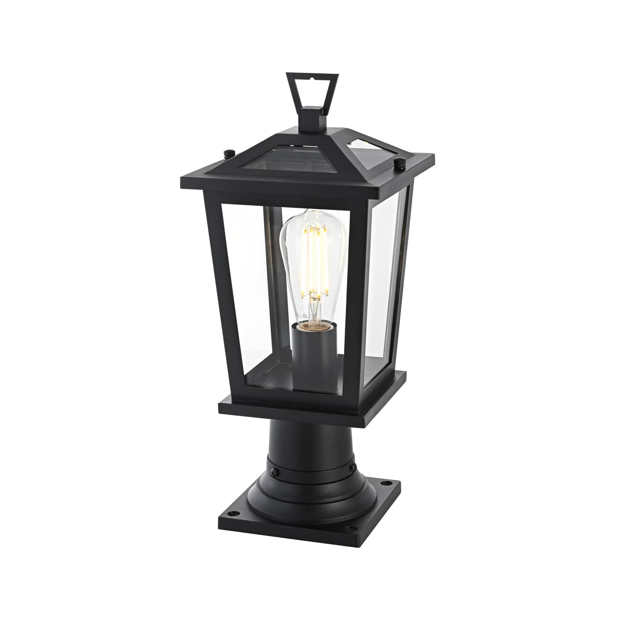 Cayman 17 Inch Outdoor Post Lamp by Elegant Lighting