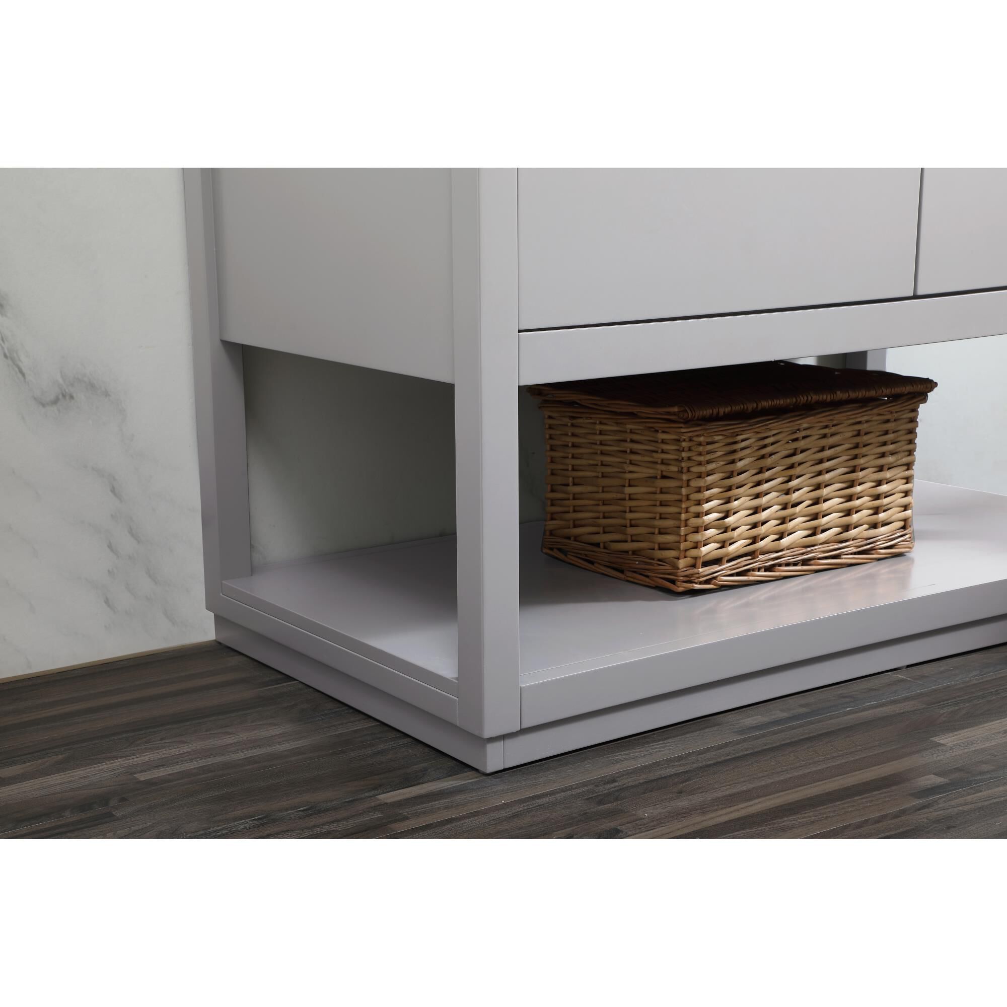 Shown in Grey finish