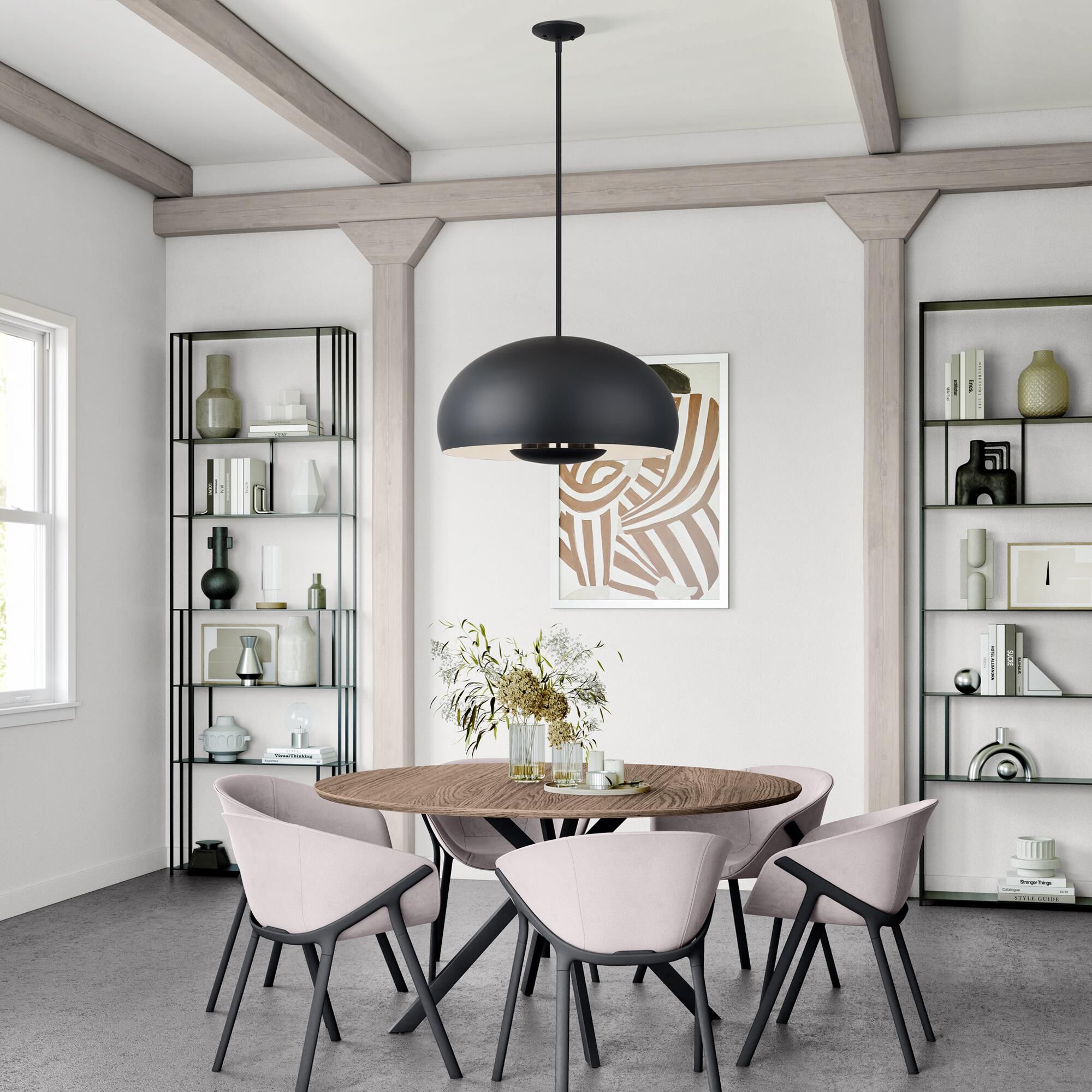 Domma 23 Inch Large Pendant by Livex Lighting