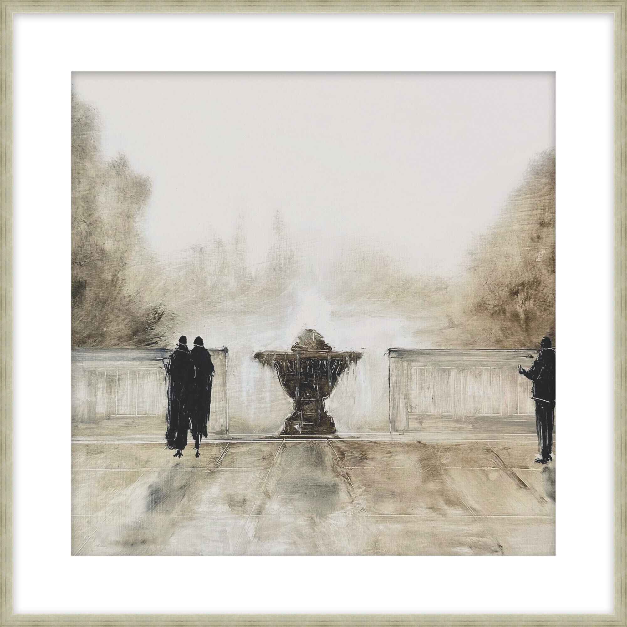 London Tourists Print by Level57