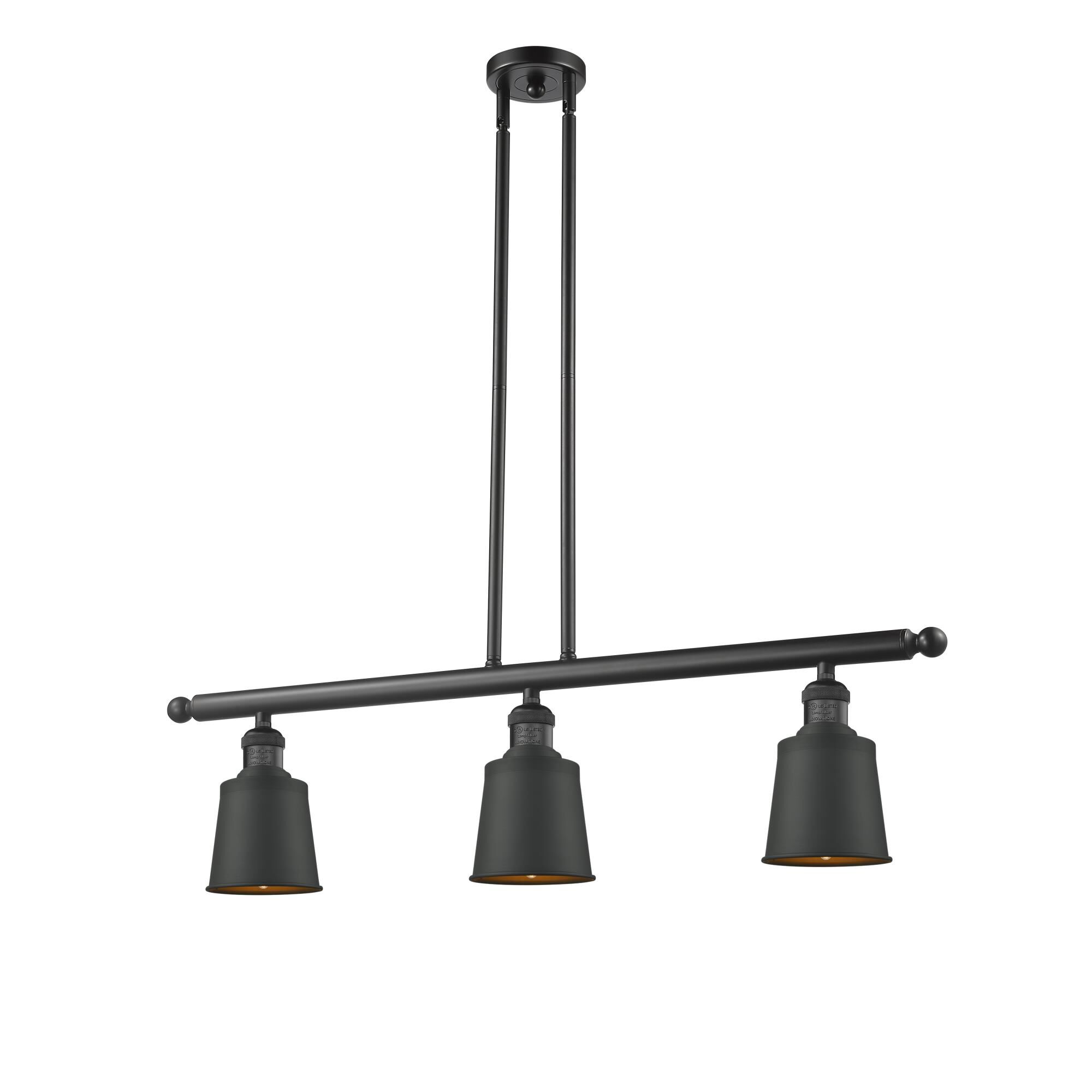 Bruno Marashlian Addison 36 Inch 3 Light Linear Suspension Light by Innovations Lighting