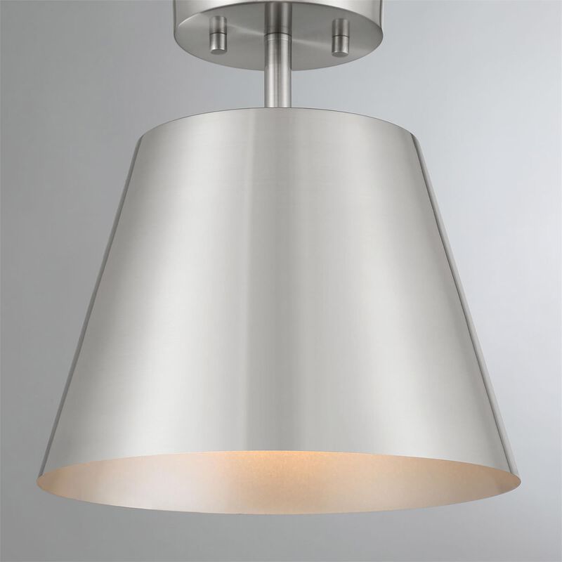 10 Inch Semi Flush Mount by Meridian Lighting