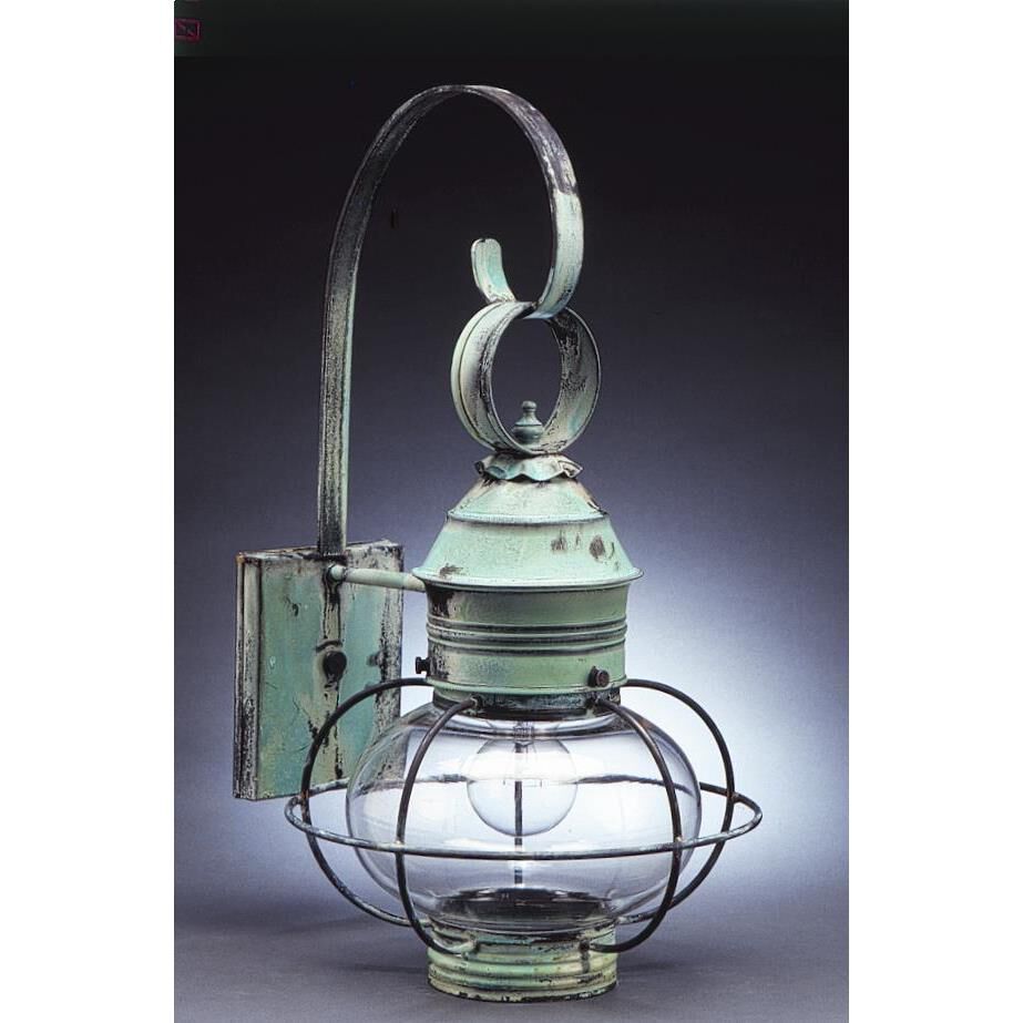 Onion 19 Inch Tall Outdoor Wall Light by Northeast Lantern