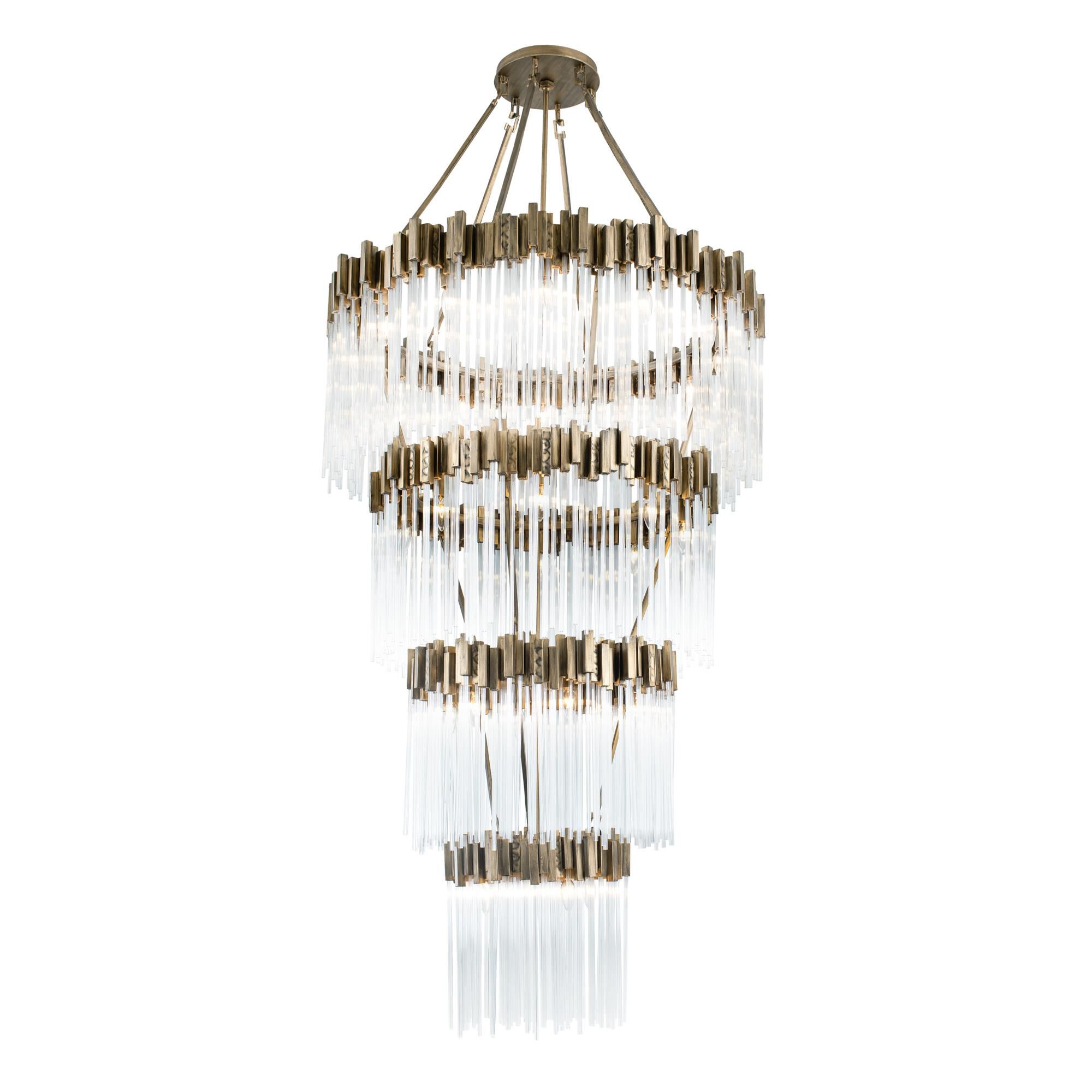 Shown in Havana Gold finish and Clear glass