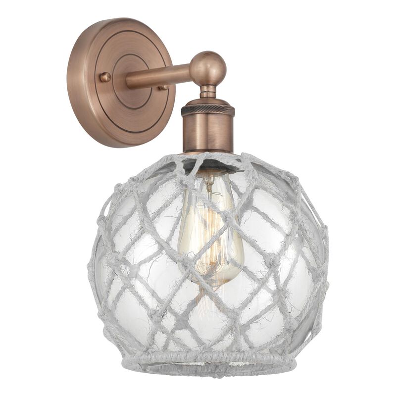 Bruno Marashlian Farmhouse Rope 12 Inch Wall Sconce by Innovations Lighting