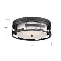 Shown in Textured Black finish