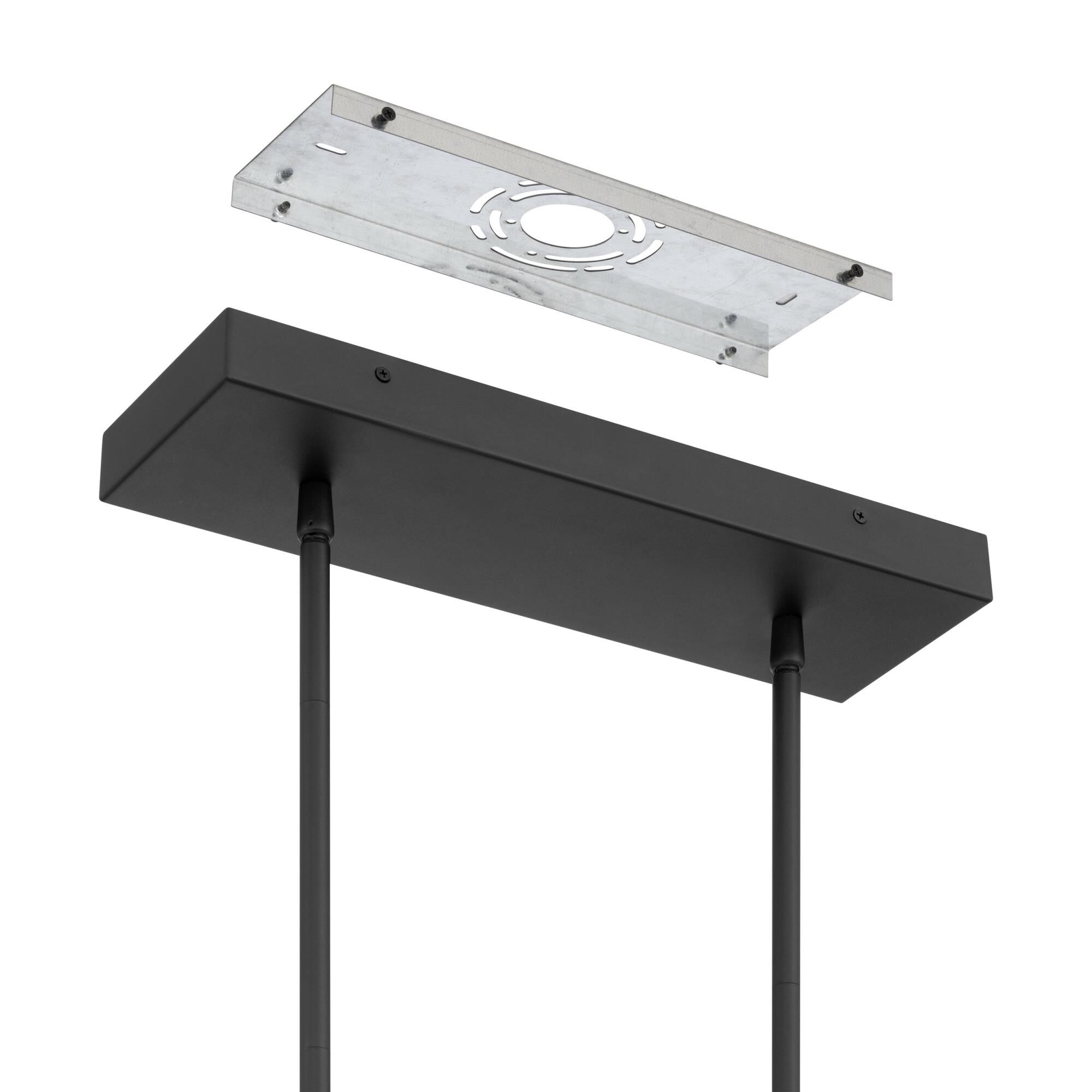 Shown in Textured Black finish and Clear Water glass
