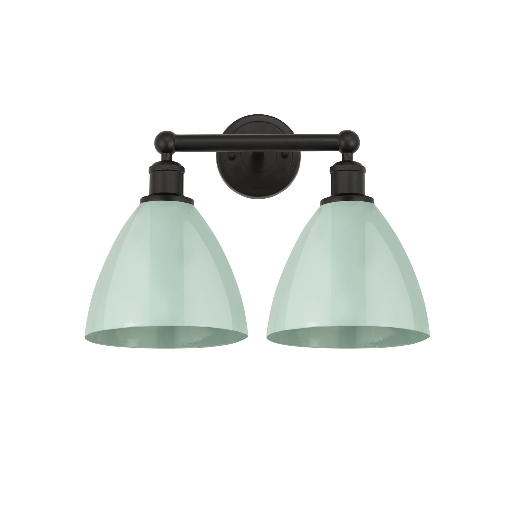 Bruno Marashlian Plymouth Dome 16 Inch 2 Light Bath Vanity Light by Innovations Lighting