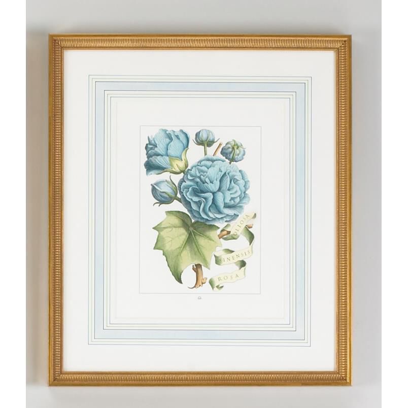 Bl Floral Painting by Chelsea House