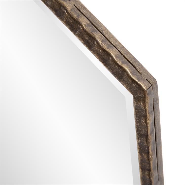 Bastian Octagon Mirror Decorative Mirrors by Howard Elliott Collection