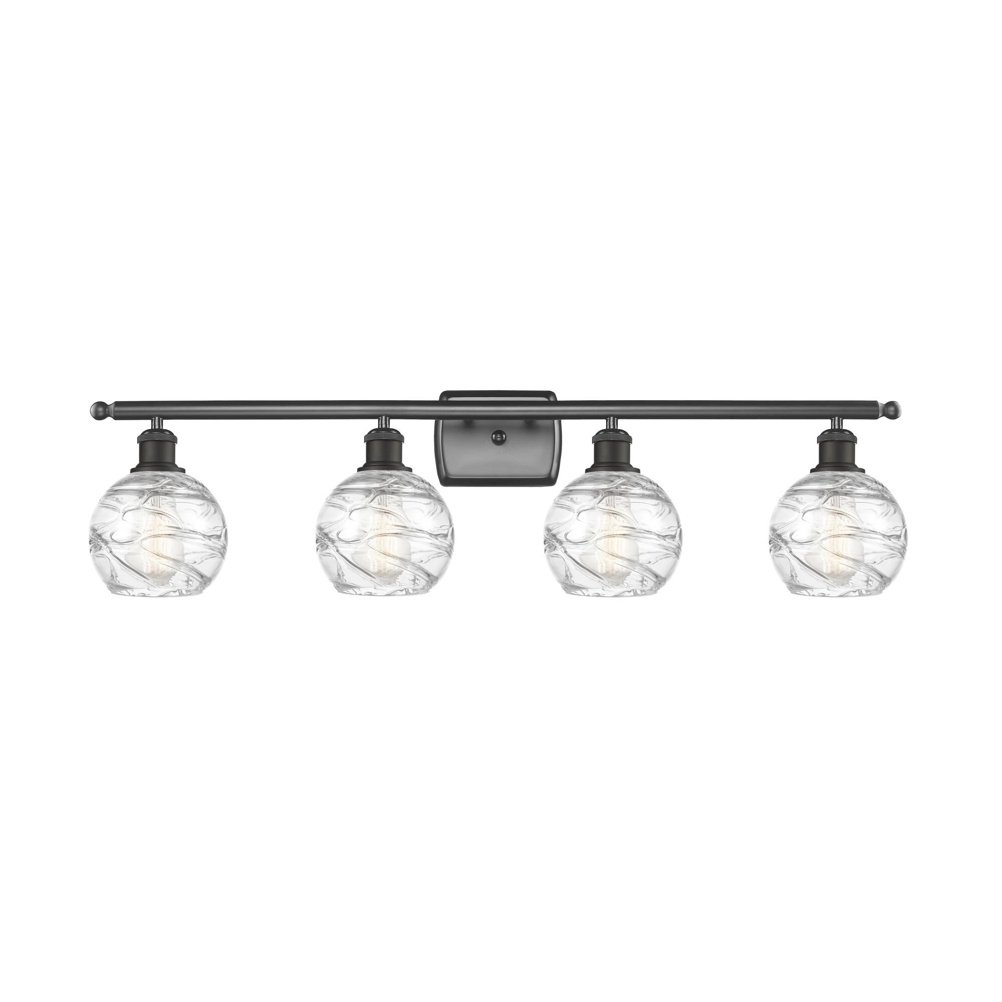 Bruno Marashlian Athens Deco Swirl 36 Inch Bath Vanity Light by Innovations Lighting