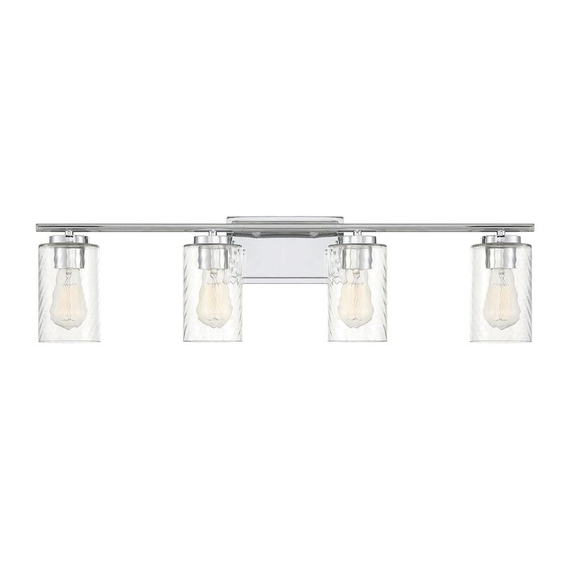 32 Inch 4 Light LED Bath Vanity Light by Meridian Lighting