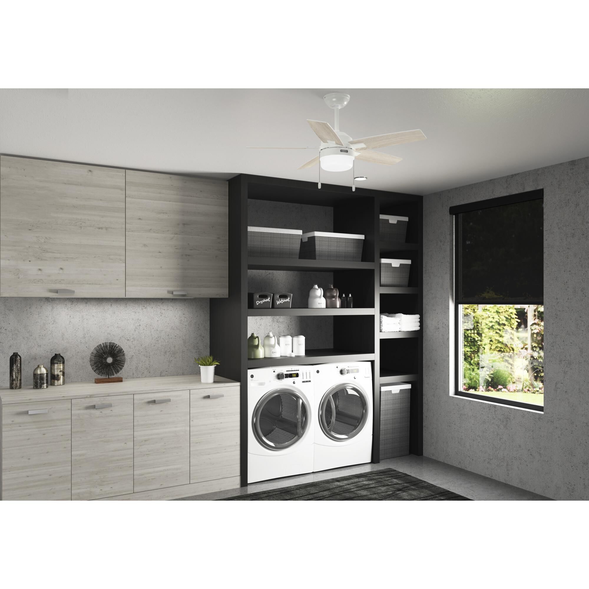 Anisten 44 Inch Ceiling Fan with Light Kit by Hunter Fan