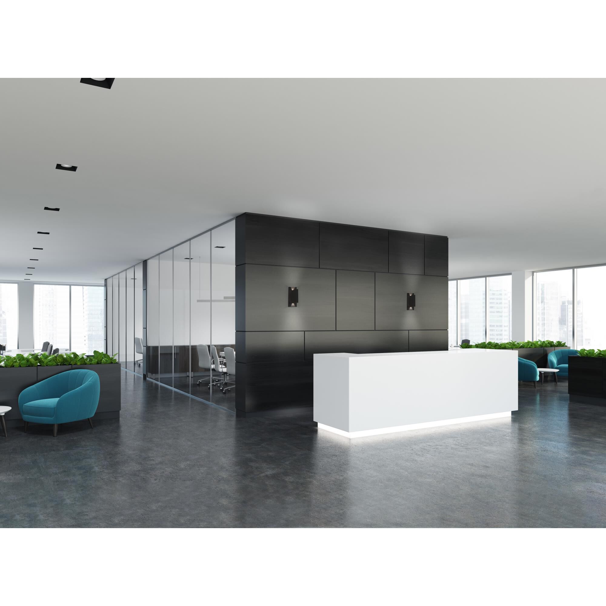 Shown in Black finish