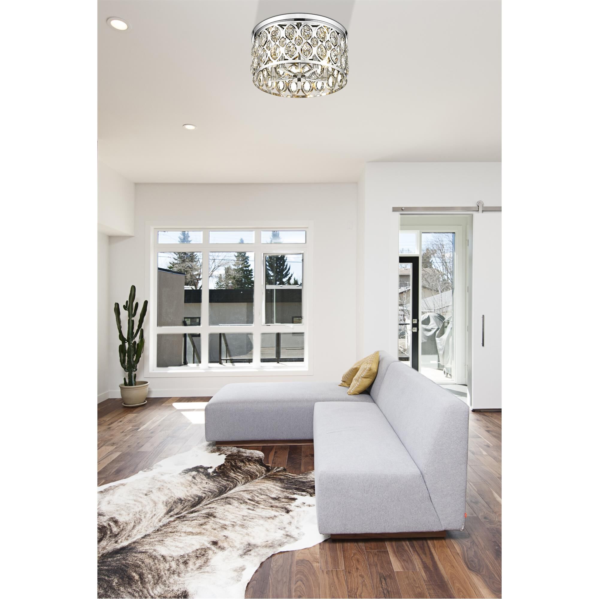 Dealey 18 Inch 5 Light Flush Mount by Z-Lite
