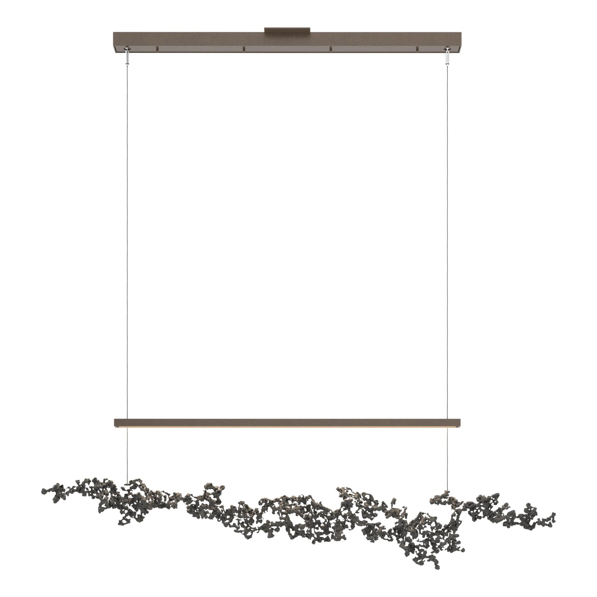 Hubbardton Forge Coral 56 Inch LED Linear Suspension Light