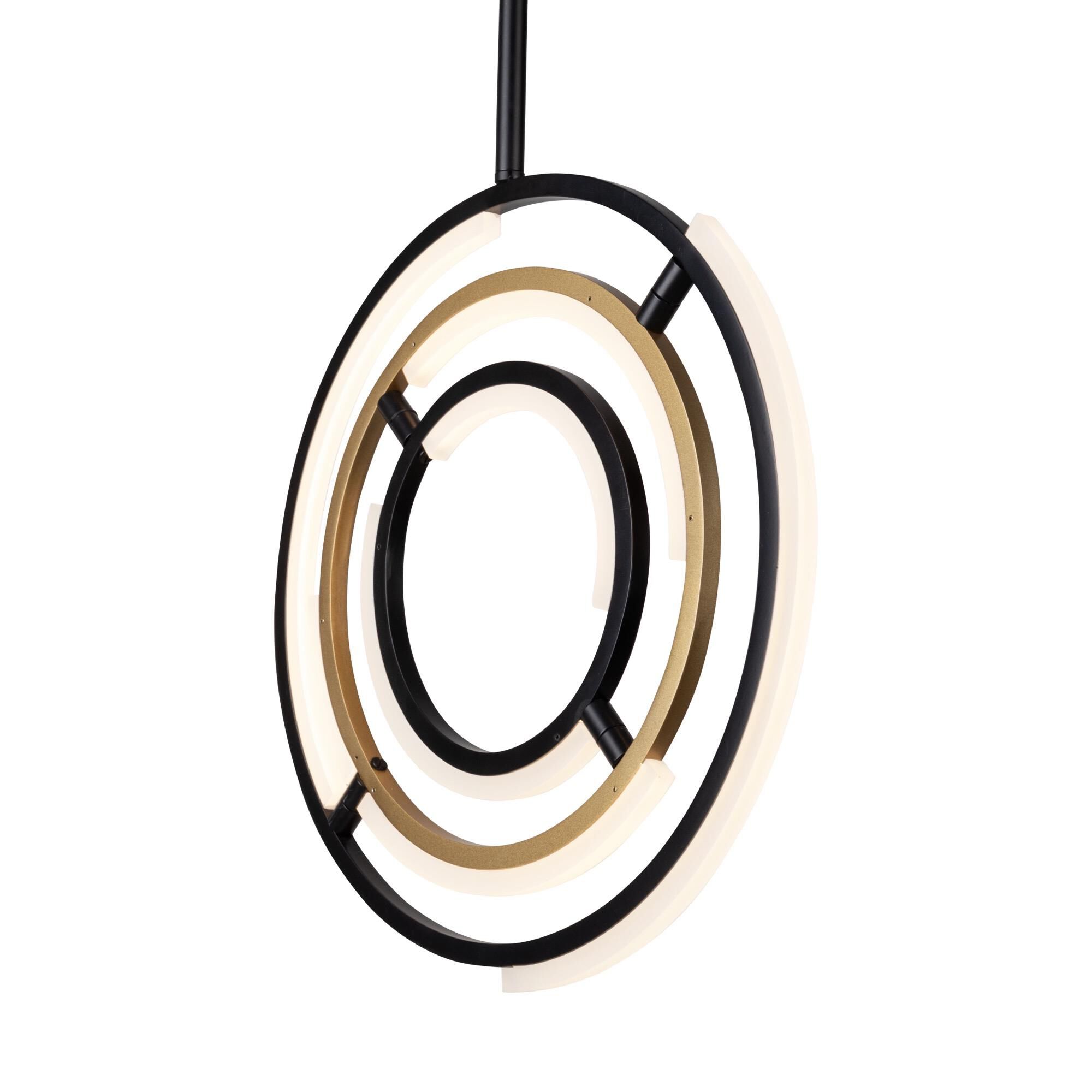 Trilogy 17 Inch Large Pendant by Artcraft