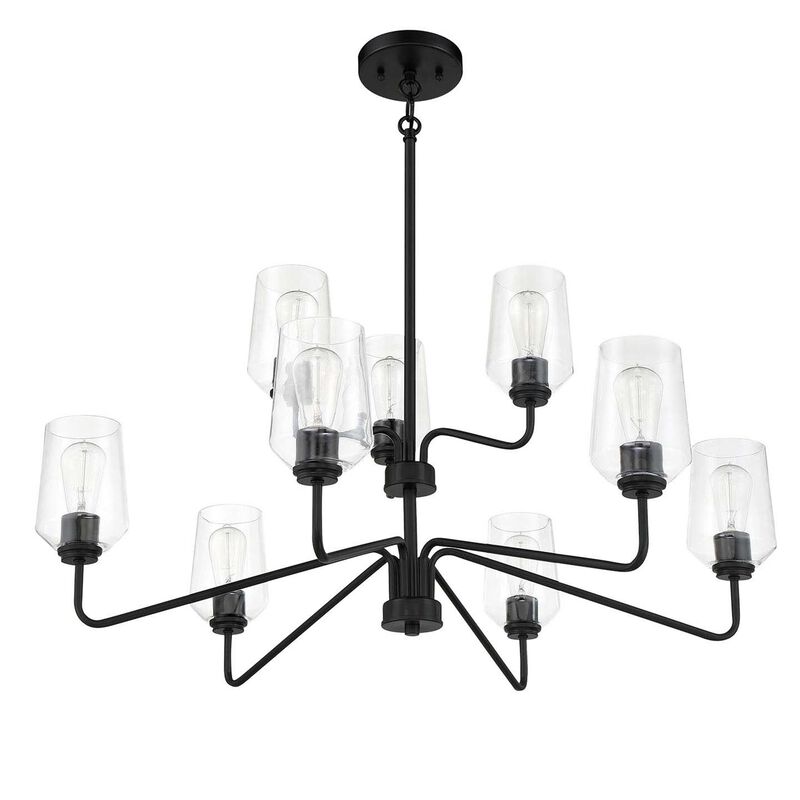 Shayna 39 Inch 9 Light Chandelier by Craftmade