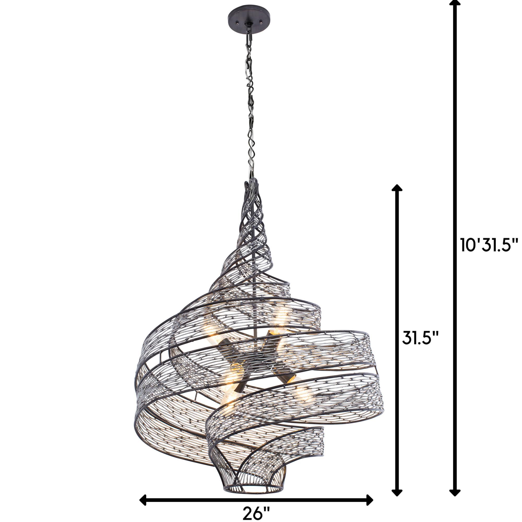 Flow 30 Inch Large Pendant by Varaluz