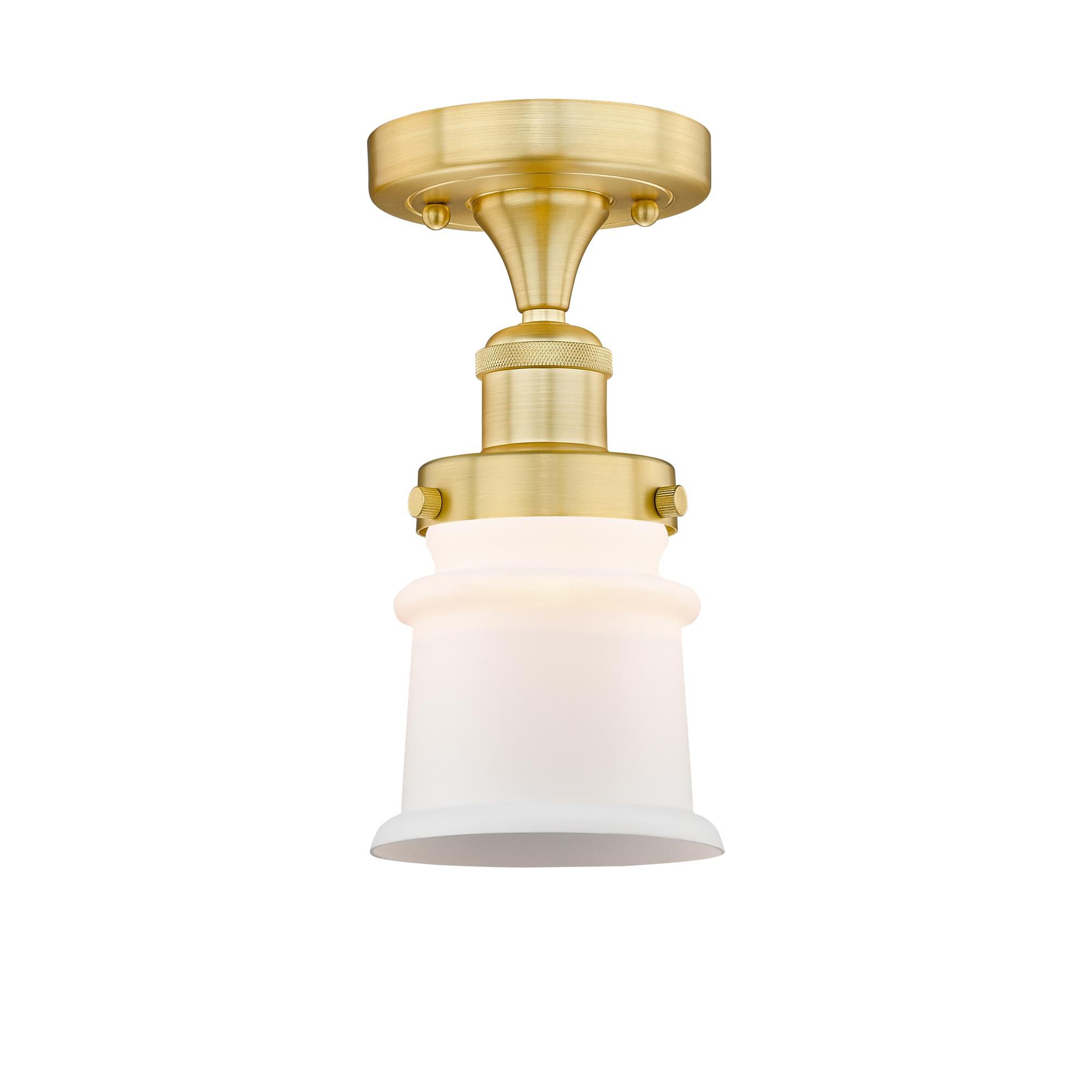 Bruno Marashlian Canton 5 Inch 1 Light Semi Flush Mount by Innovations Lighting